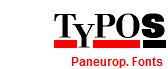 Paneurop. Fonts